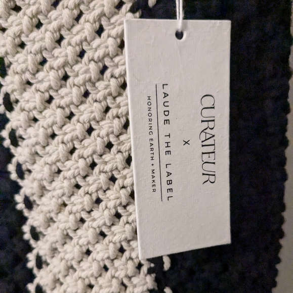 NWT Laude The Label Gabby Mini Macrame Bag - Picture 2 of 5